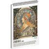 Alfons Mucha Špirálový blok 60 listov motív 3 A5 Alfons Mucha Špirálový blok 60 listov motív 3 A5