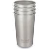 Klean Kanteen nerezových pohárikov Steel Cup 4 Pack brushed stainless 473 ml