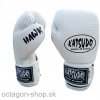 Boxerské rukavice - Katsudo - kožené - Hawk - biele Boxerské rukavice - Katsudo - kožené - Hawk - biele