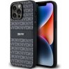 DKNY PU Leather Repeat Pattern Tonal Stripe Apple iPhone 14 Pro Black DKHCP14LPRTHSLK DKNY PU Leather Repeat Pattern Tonal Stripe Apple iPhone 14 Pro Black DKHCP14LPRTHSLK