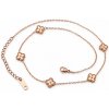 iŠperky Dámsky oceľový náhrdelník rose ID|307188