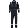 Portwest WX3 FR503 Modaflame nehorľavá reflexná kombinéza stretch čierna S