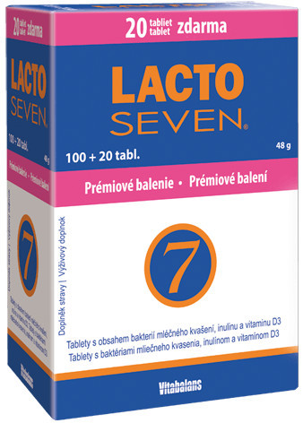 Vitabalans OY Lactoseven 100 + 20 tabliet