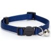 Nobleza nastaviteľný obojok pre mačky s rolničkou v rôznych farbách Modrá Nobleza nastaviteľný obojok pre mačky s rolničkou v rôznych farbách Modrá