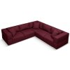 Milo Casa variabilná rohová pohovka Vínová