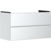 Hansgrohe Xevolos E Umývadlová skrinka 98x58x48 cm, 2 zásuvky, matná biela/metalická biela 54181320-HG Hansgrohe Xevolos E Umývadlová skrinka 98x58x48 cm, 2 zásuvky, matná biela/metalická biela 54181320-HG