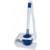 Office Products Pero so stojanom plastové modro-biele Office Products Pero so stojanom plastové modro-biele