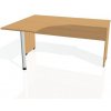Pracovný stôl Gate, ergo, pravý, 160x75,5x120 cm, buk/buk Pracovný stôl Gate, ergo, pravý, 160x75,5x120 cm, buk/buk