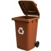 Sammer Kontajner na odpad 240L v hnedej farbe s UV ochranou K-240L hnedy Sammer Kontajner na odpad 240L v hnedej farbe s UV ochranou K-240L hnedy