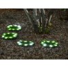 Lampa Strend Pro 6155, Trávnaté platne 4 ks, 24 cm, solárne kruhy z umelej trávy, 4x 8 LED, AA Lampa Strend Pro 6155, Trávnaté platne 4 ks, 24 cm, solárne kruhy z umelej trávy, 4x 8 LED, AA