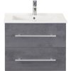 Kúpeľňová zostava Sanox Stretto farba čela betón antracit s keramickým umývadlom 61x52x39 cm Kúpeľňová zostava Sanox Stretto farba čela betón antracit s keramickým umývadlom 61x52x39 cm