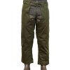 SOLOGNAC Poľovnícke nohavicové návleky Inverness 500 olejované zelené khaki XL