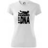 Swimming is in my DNA - Dámske Fantasy športové (dresovina) - 2XL ( Biela ) Swimming is in my DNA - Dámske Fantasy športové (dresovina) - 2XL ( Biela )