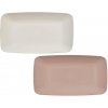 Podnos UH 34,4x20,9cm mix béžová/staroružová obdĺžnik