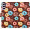 Flipové puzdro iSaprio - Donuts Pattern - Samsung Galaxy S21 FE 5G Flipové puzdro iSaprio - Donuts Pattern - Samsung Galaxy S21 FE 5G