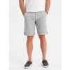 Ombre Men's classic chino shorts with rolled up leg - grey šedá XL Ombre 5907064518883 Ombre Men's classic chino shorts with rolled up leg - grey šedá XL Ombre 5907064518883