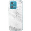 Picasee silikónový prehľadný obal pre Motorola Edge 40 Neo - White marble Picasee silikónový prehľadný obal pre Motorola Edge 40 Neo - White marble