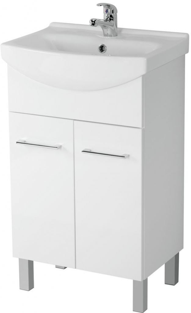 Cersanit Skrinka pod umývadlo Olivia 50, 80 × 47 × 31 cm, biela S543-002-DSM