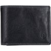 Pánska kožená peňaženka Poyem 5237 čierna Pánska kožená peňaženka Poyem 5237 čierna