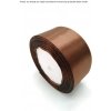 Stuha saténová 3,8cm x 22,5m hnedá tmavá Stuha saténová 3,8cm x 22,5m hnedá tmavá