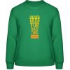 AWDis Sweat Mikina - Dobré pivo na zlé časy - Čistá zelená - XS - Dámske AWDis Sweat Mikina - Dobré pivo na zlé časy - Čistá zelená - XS - Dámske