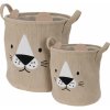 Hatu Sada detských textilných košov Pes, 2 ks Hatu Sada detských textilných košov Pes, 2 ks