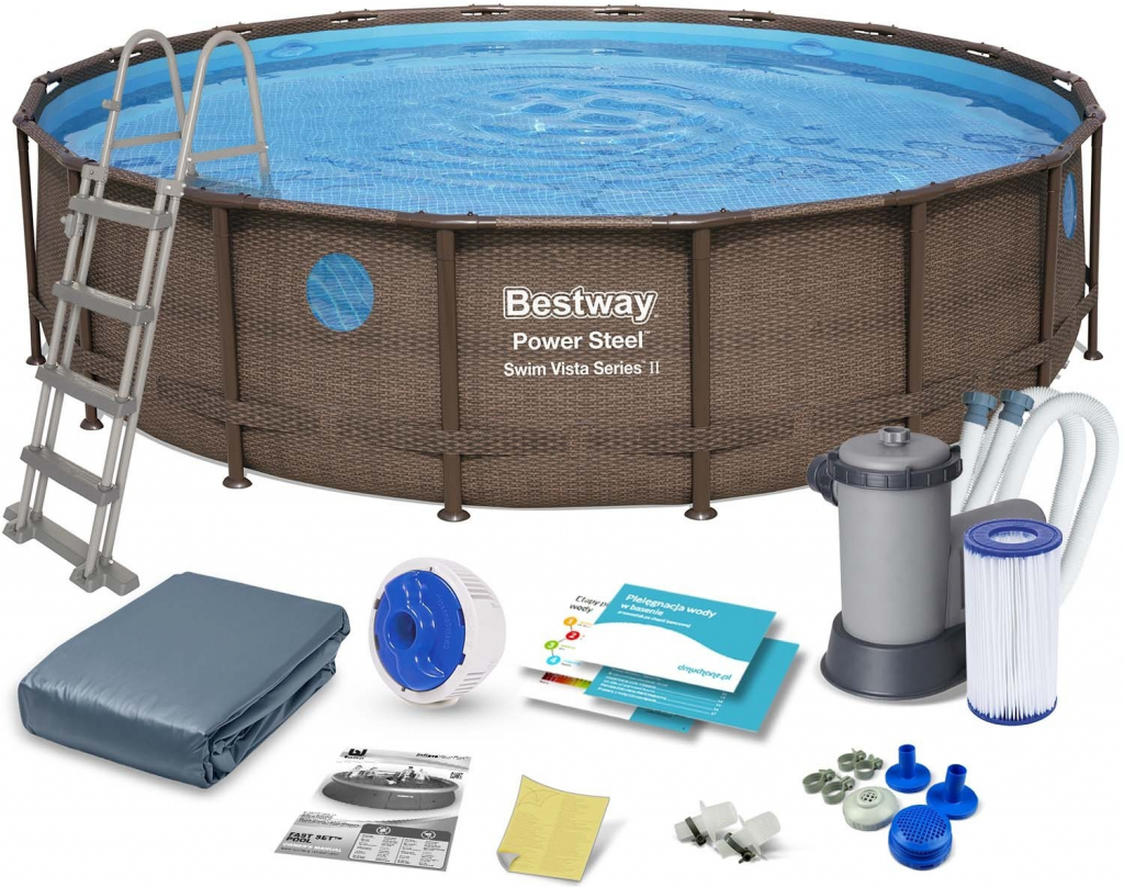 BESTWAY Power Steel Swim VISTA 549 x 122 cm 56977