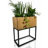 Moderný kvetináč LOFT FIORINO dub 42x22x50cm Moderný kvetináč LOFT FIORINO dub 42x22x50cm