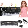 KEYBOARD PIANINKO DETSKÉ KLÁVESY PRE DETI VZDELÁVACÍ MIKROFÓN NA UČENIE KARAOKE KEYBOARD PIANINKO DETSKÉ KLÁVESY PRE DETI VZDELÁVACÍ MIKROFÓN NA UČENIE KARAOKE