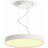 Philips HUE LED White Ambiance 41162/31/P6 Enrave závesné svietidlo 33,5W 4300lm 2200-6500K 42,5cm biele stmievateľné BlueTooth + HUE Switch Philips HUE LED White Ambiance 41162/31/P6 Enrave závesné svietidlo 33,5W 4300lm 2200-6500K 42,5cm biele stmievateľné BlueTooth + HUE Switch