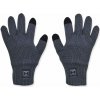 Pánske rukavice Under Armour, HALFTIME tmavo sivá L/XL Pánske rukavice Under Armour, HALFTIME tmavo sivá L/XL