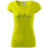 Ekg yoga - Dámske tričko Pure - 2XL ( Limetková ) Ekg yoga - Dámske tričko Pure - 2XL ( Limetková )