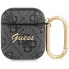 Guess puzdro gumené Apple Airpods 1/2 GUA24GSMK čierne Guess puzdro gumené Apple Airpods 1/2 GUA24GSMK čierne