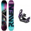 Raven Dahlia Carbon Mint/Pink dámsky snowboard + Raven S230 Black/violet viazanie - 148 cm + S/M (EU 37-42) Raven Dahlia Carbon Mint/Pink dámsky snowboard + Raven S230 Black/violet viazanie - 148 cm + S/M (EU 37-42)