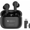 Super Clear Calls bezdrôtové slúchadlá bluetooth FORCELL F-AUDIO TWS ANC + ENC + DONGLE čierne Super Clear Calls bezdrôtové slúchadlá bluetooth FORCELL F-AUDIO TWS ANC + ENC + DONGLE čierne