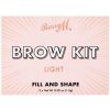 Barry M Brow Kit set a paletka na obočie Light 4,5 g Barry M Brow Kit set a paletka na obočie Light 4,5 g