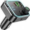 FM Bluetooth Borofone BC53 Flash MP3 Transmitter, 2x USB + Type-C, QC 3.0 PD 20W, farba čierna