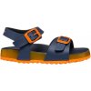Chlapčenské sandále Geox, J GHITA tmavo modrá,oranžová 34 Chlapčenské sandále Geox, J GHITA tmavo modrá,oranžová 34