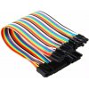 KUONGSHUN ELECTRONICS Female to Female Dupont Line 40 Pin 20cm 24AWG KUONGSHUN ELECTRONICS Female to Female Dupont Line 40 Pin 20cm 24AWG