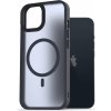 AlzaGuard Matte Case Compatible with MagSafe iPhone 13 tmavomodré