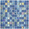 Sklenená mozaika CM S363 štvorcová Crystal mix Shell AZURE 25, 30,4 x 30,4cm Sklenená mozaika CM S363 štvorcová Crystal mix Shell AZURE 25, 30,4 x 30,4cm