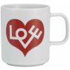 Vitra Hrnček Love Heart, red, 0,3L Vitra Hrnček Love Heart, red, 0,3L