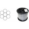 Oceľové lano 0,8mm /1x7/ DIN3052 Oceľové lano 0,8mm /1x7/ DIN3052
