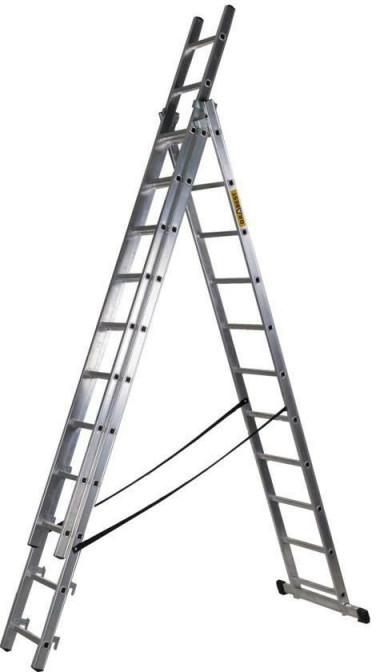 Drabest rebrík 3x9 priečok DW3-9