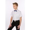 Slávnostná chlapčenská biela košeľa krátky rukáv Štandard, veľ. 128 Slávnostná chlapčenská biela košeľa krátky rukáv Štandard, veľ. 128