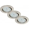 Briloner | Briloner 7220-032-SADA 3x LED Kúpeľňové podhľadové svietidlo FIT 1xGU10/5W/230V | BL0780 Briloner | Briloner 7220-032-SADA 3x LED Kúpeľňové podhľadové svietidlo FIT 1xGU10/5W/230V | BL0780