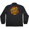 Santa Cruz X Thrasher Flame Dot Coach black