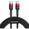 Baseus CATKLF-H91 Cafule USB-C/C PD 2.0 QC 3.0 60W, 2m, černý