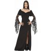 GOTICKÝ OUTFIT TANEČNICA KOSTÝM MORTICIA ADDAMS 14-16 ROKOV GOTICKÝ OUTFIT TANEČNICA KOSTÝM MORTICIA ADDAMS 14-16 ROKOV