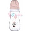 Canpol babies antikolik fľaštička so širokým hrdlom Exotic Animals ružová 300 ml